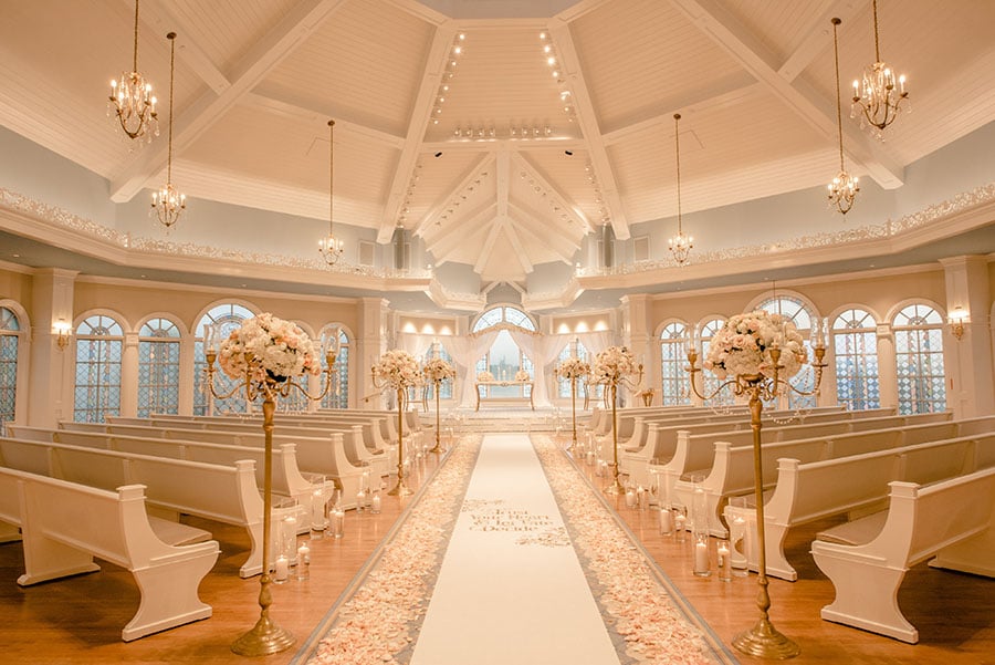 One Pavilion, Three Looks - Glamour | Disney Weddings