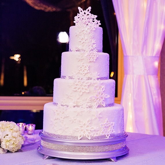 Wedding Cake Wednesday Winter Snowflakes Disney Weddings Wedding Cake Wednesday Winter Snowflakes