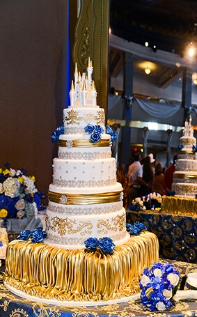  Wedding Cake Wednesday Beast s Castle Disney Weddings