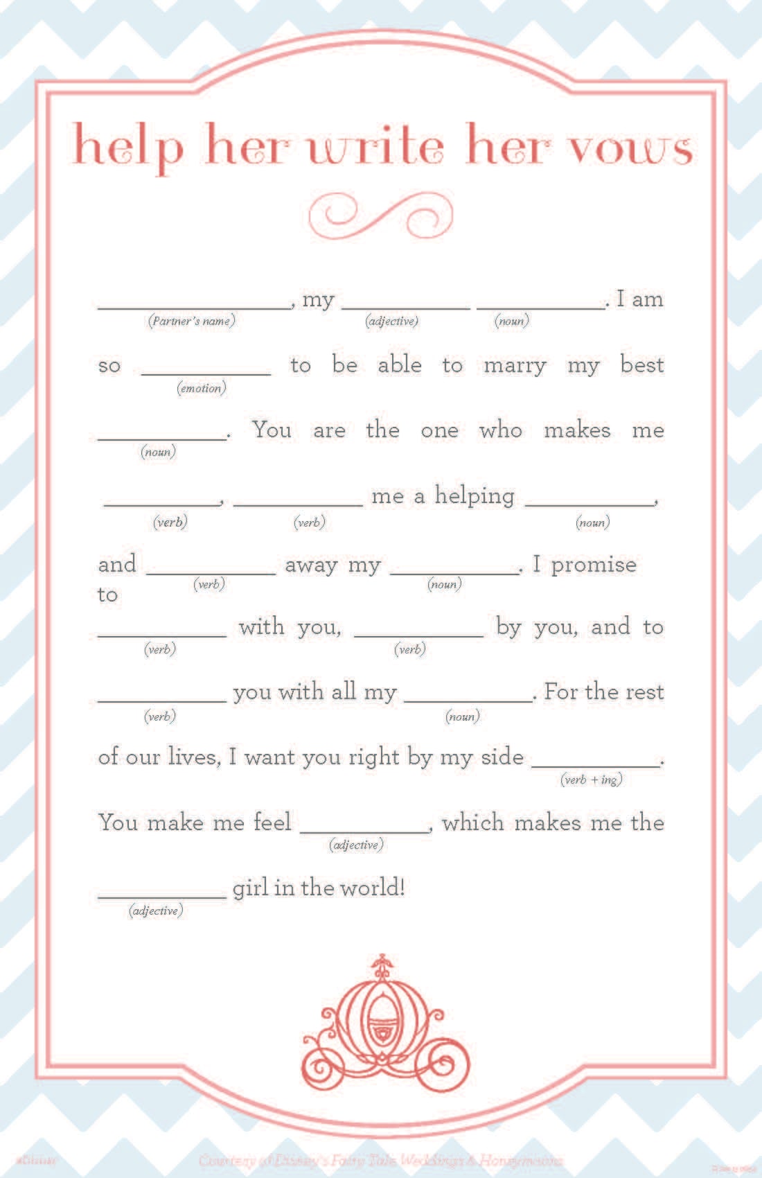 Wedding Vows Mad Libs Free Printable Printable Word Searches