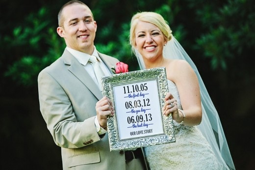 Real Wedding Spotlight Mandy Ben Disney Weddings Images Courtesy Of White Rabbit Photo Boutique